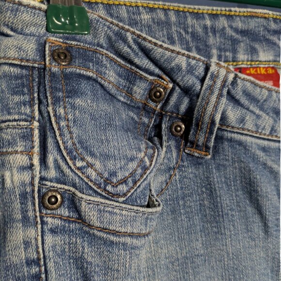 Kika boot cut, low rise, distressed Vintage '80 - Picture 4 of 8